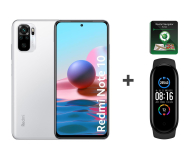 Xiaomi Redmi Note 10 4/64GB White+Mi Band 5+Navitel - 646879 - zdjęcie 1
